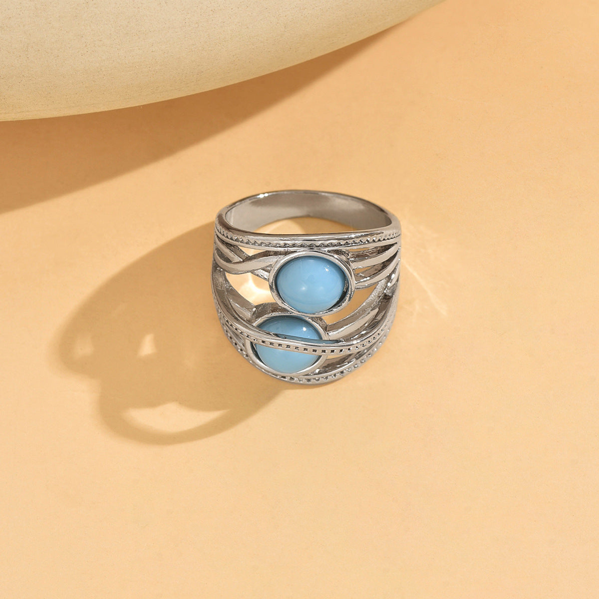 Wholesale  Women' s Rings Retro Exaggerated Simple Personalized Women' s Rings