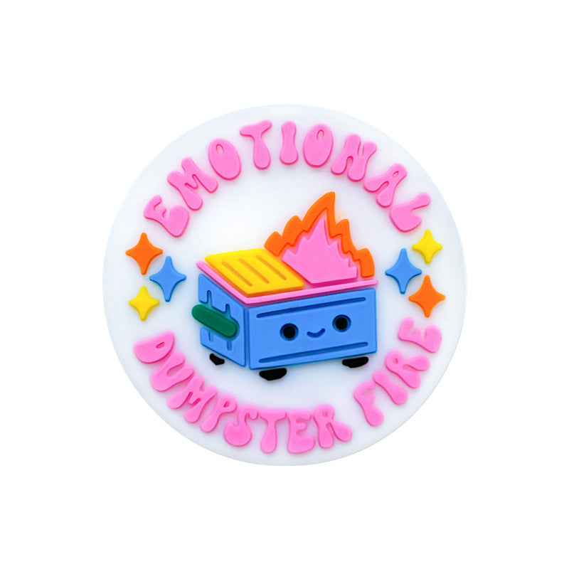 Wholesale 10pcs Firebox Silicone Cartoon Focal Beads ACC-BDS-WDX256