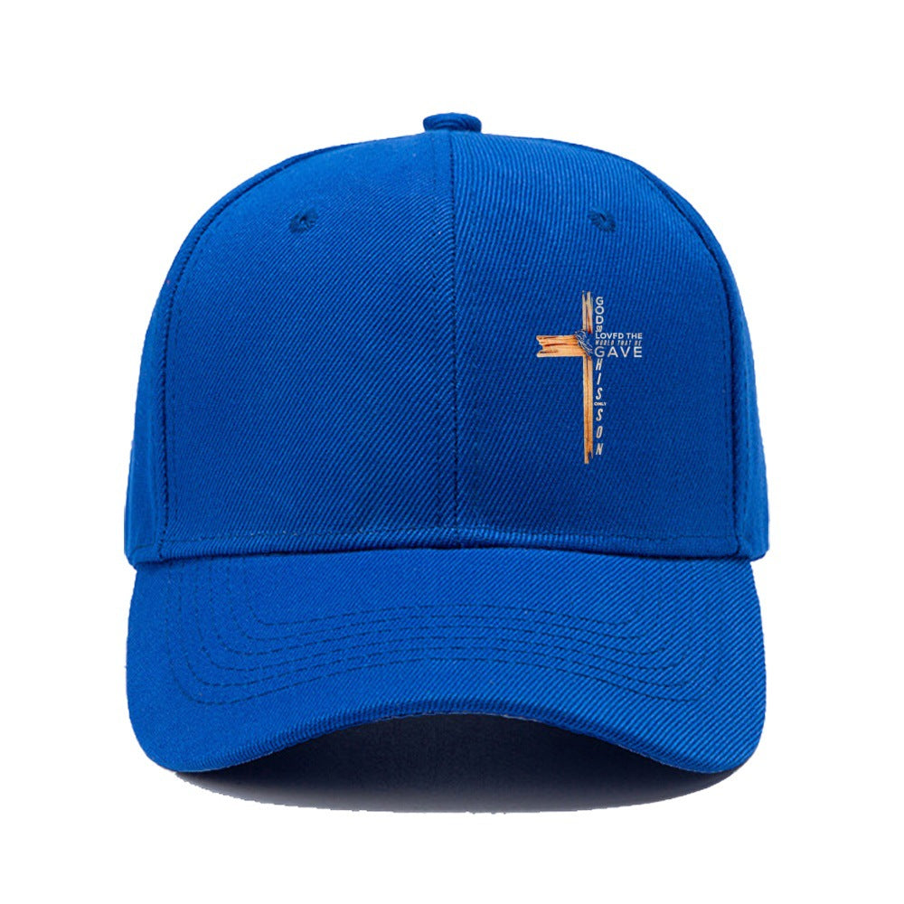 Wholesale  Cross  Printed Dad Hat Fashion Baseball Cap