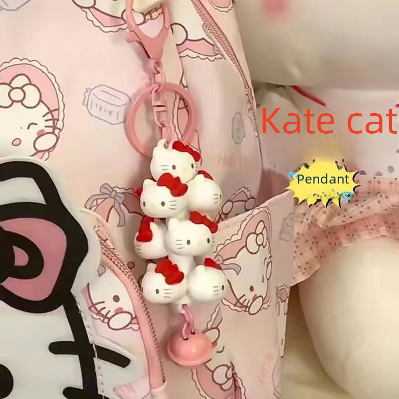 Wholesale Cartoon Pig Tower Cute Pet Monster Stacking Fun Keychain