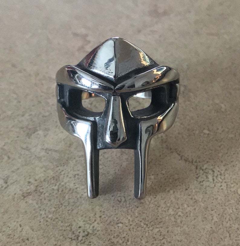 Wholesale Ghost Head Hip Hop Skull Ring