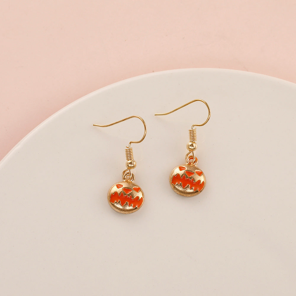 Wholesale  Halloween  earrings  popular Devil pumpkin bat festival earrings