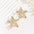 Wholesale 12pcs Geometric Ocean Style Starfish Earrings