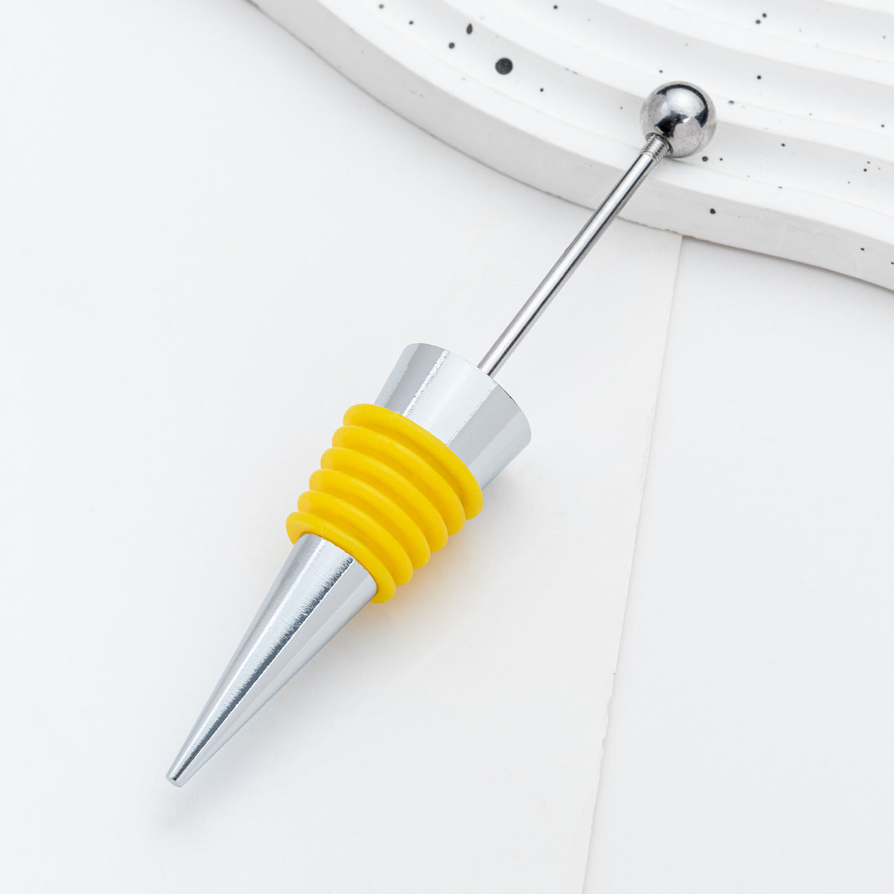 Wholesale DIY beadable wine stoppers