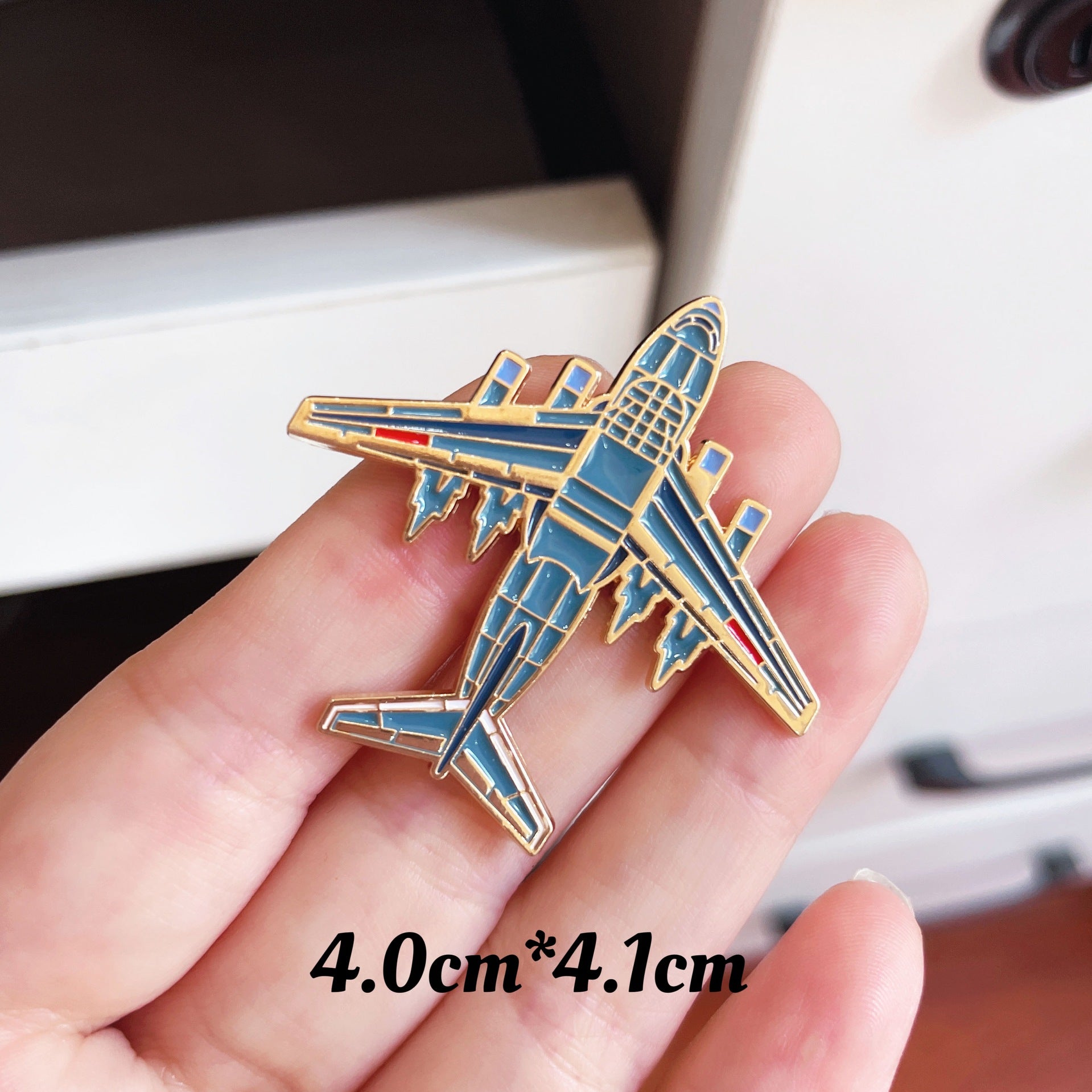 Wholesale model aviation aircraft metal Brooch