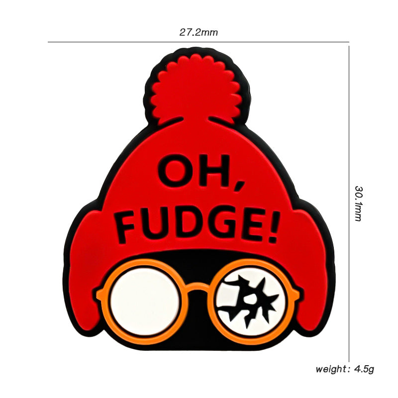 Wholesale 10pcs Silicone Cartoon Christmas Hat Focal Beads ACC-BDS-WDX120