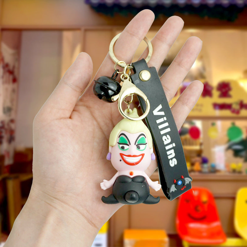 Wholesale Cartoon Wicked Witch PVC Keychains ACC-KC-Yexiang004