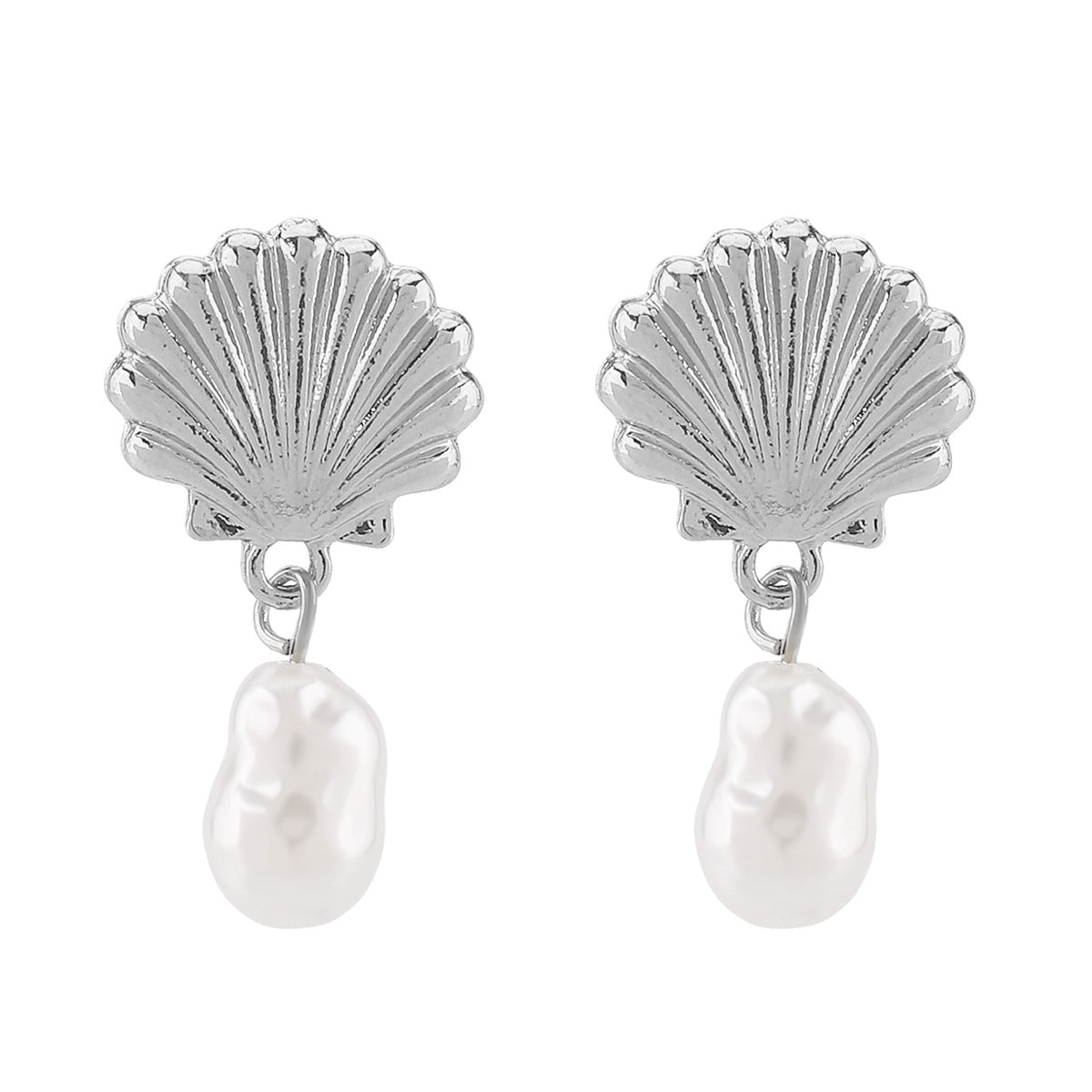 Wholesale Ocean Resort Style Shell Conch Earrings