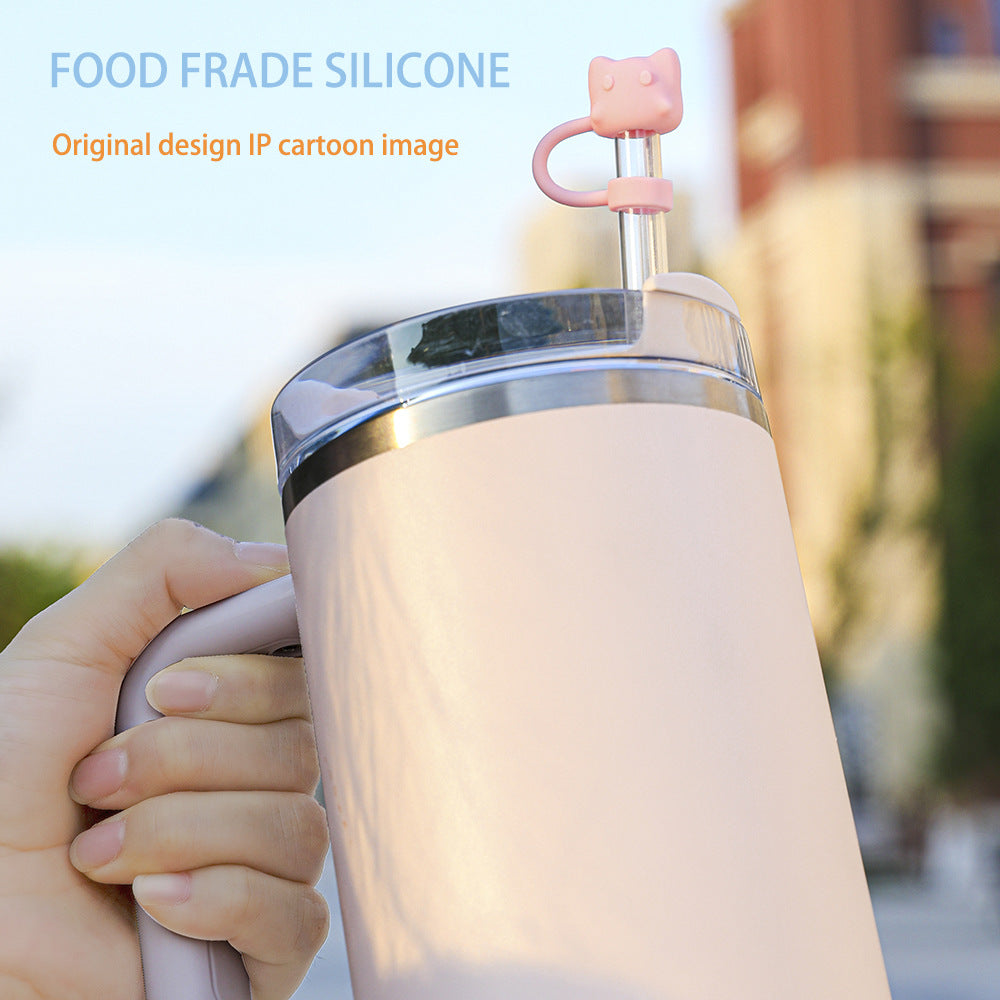 Wholesale  10mm PVC Soft Straw Tube Cap