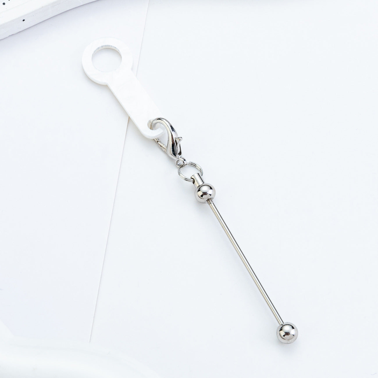 Wholesale DIY Beadable Acrylic Suitable for 8Mm-10Mm Water Cup Straw Accessories Decoration