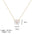 Wholesale 18K Gold-Plated Stainless Steel Chain Clavicle Chain  Snake Bead Necklace