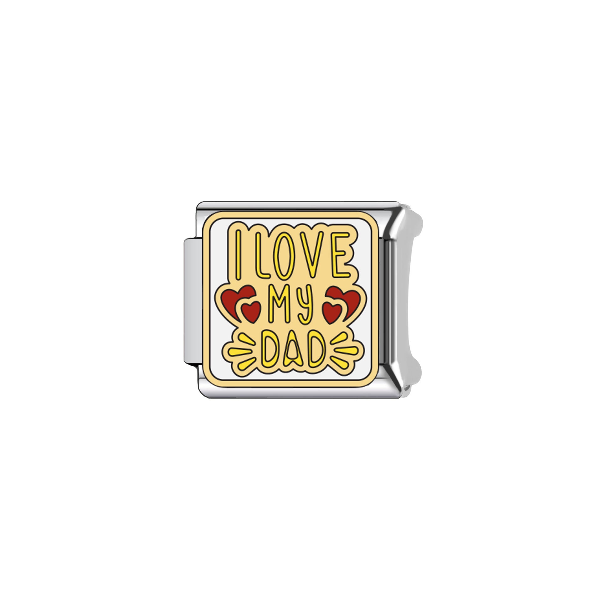 Wholesale Italian Charm Bracelet 9mm DIY Splicing Star and Moon Series Stainless Steel Composable Bracelet