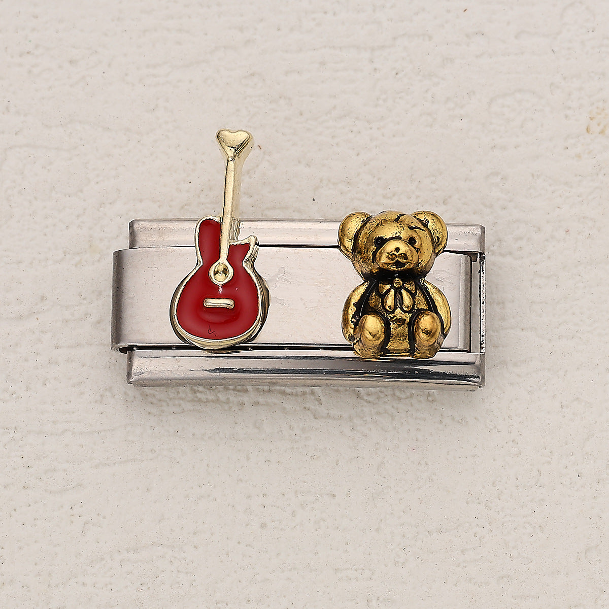 Wholesale 10pcs Italian Charm Bracelet 9mm DIY Splicing Pearl Series Stainless Steel Composable Bracelet