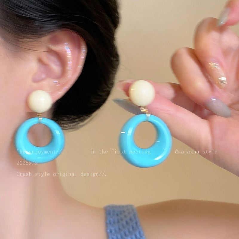 Wholesale  Color Beaded Earrings