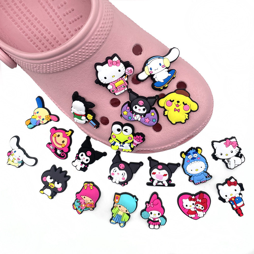 Wholesale 10pcs PVC Cave Shoes Accessories ACCVIP