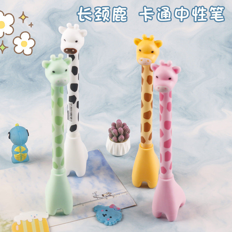 Wholesale Cute cartoon giraffe pen