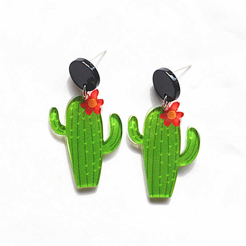 Wholesale Mexican Carnival Earrings  Acrylic Personalized Sweet Earrings for Women