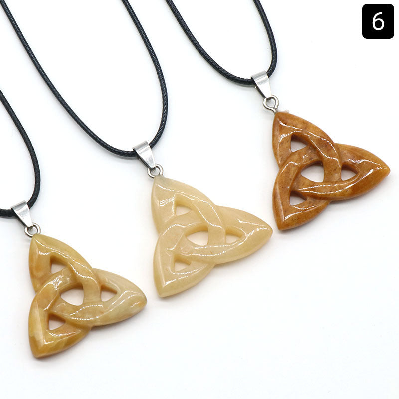 Wholesale Hollow Triangle Shape Pendant ACC-PT-KeSuo008