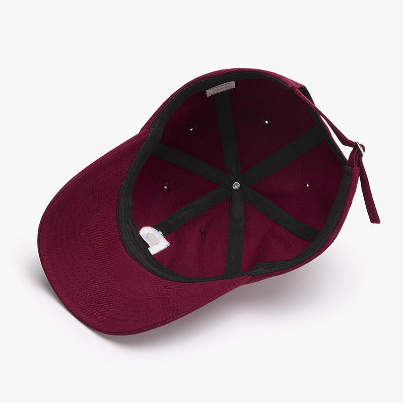 Wholesale Three-dimensional Embroidery Soft Top Baseball Cap Simple Sun Visor Hat ACC-HT-MiAC011