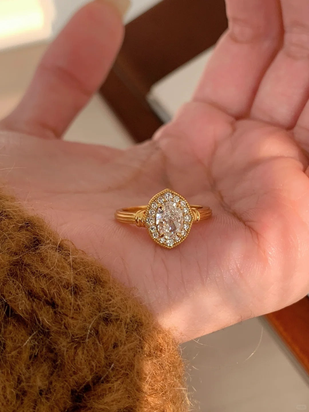 Wholesale Vigilante Oversized Diamond Stacking Ring