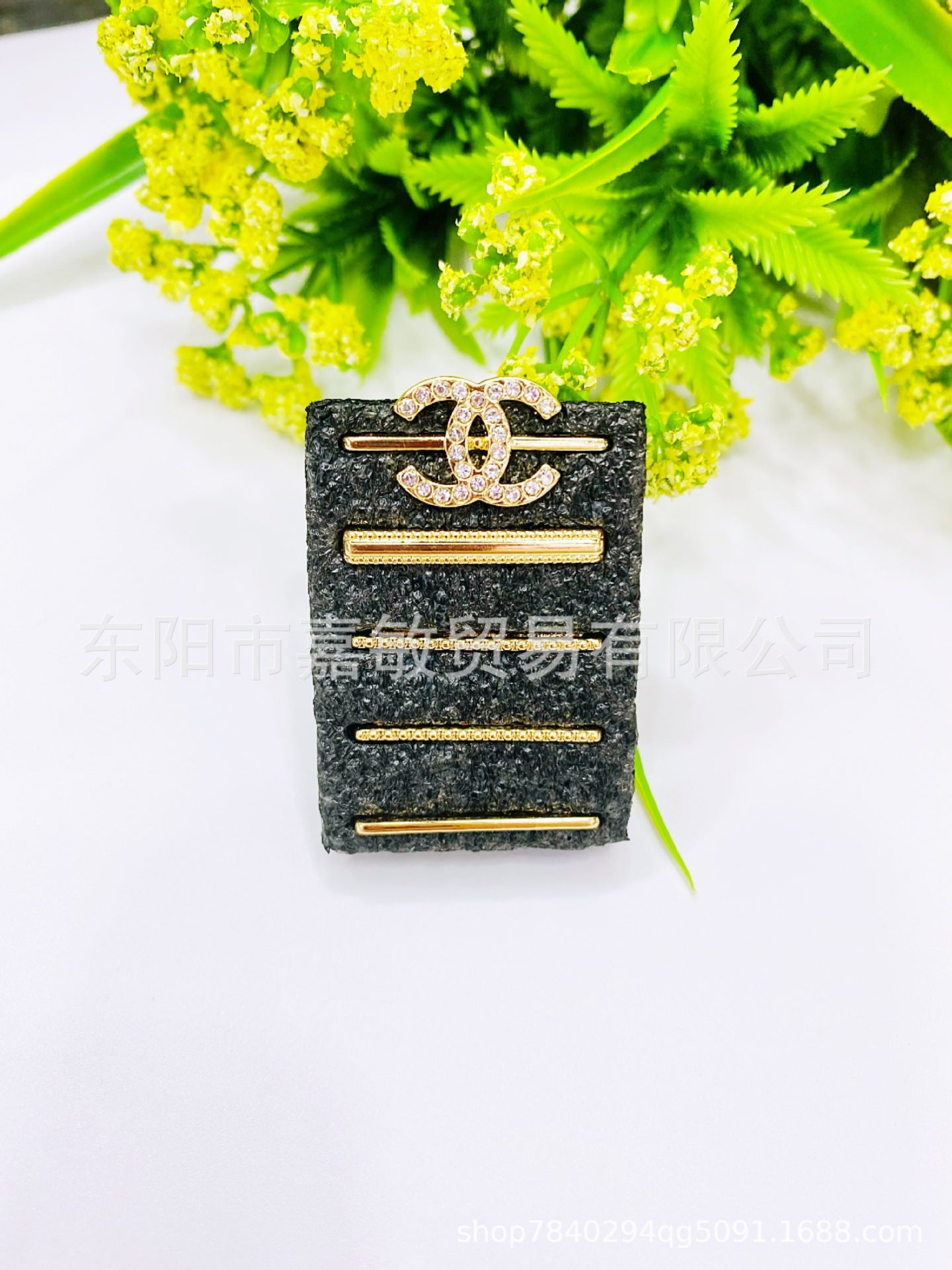 Wholesale Cross-border European and American Apple Watch strap decorative ring simple all-match fashion new decorative nail multi-layer suit