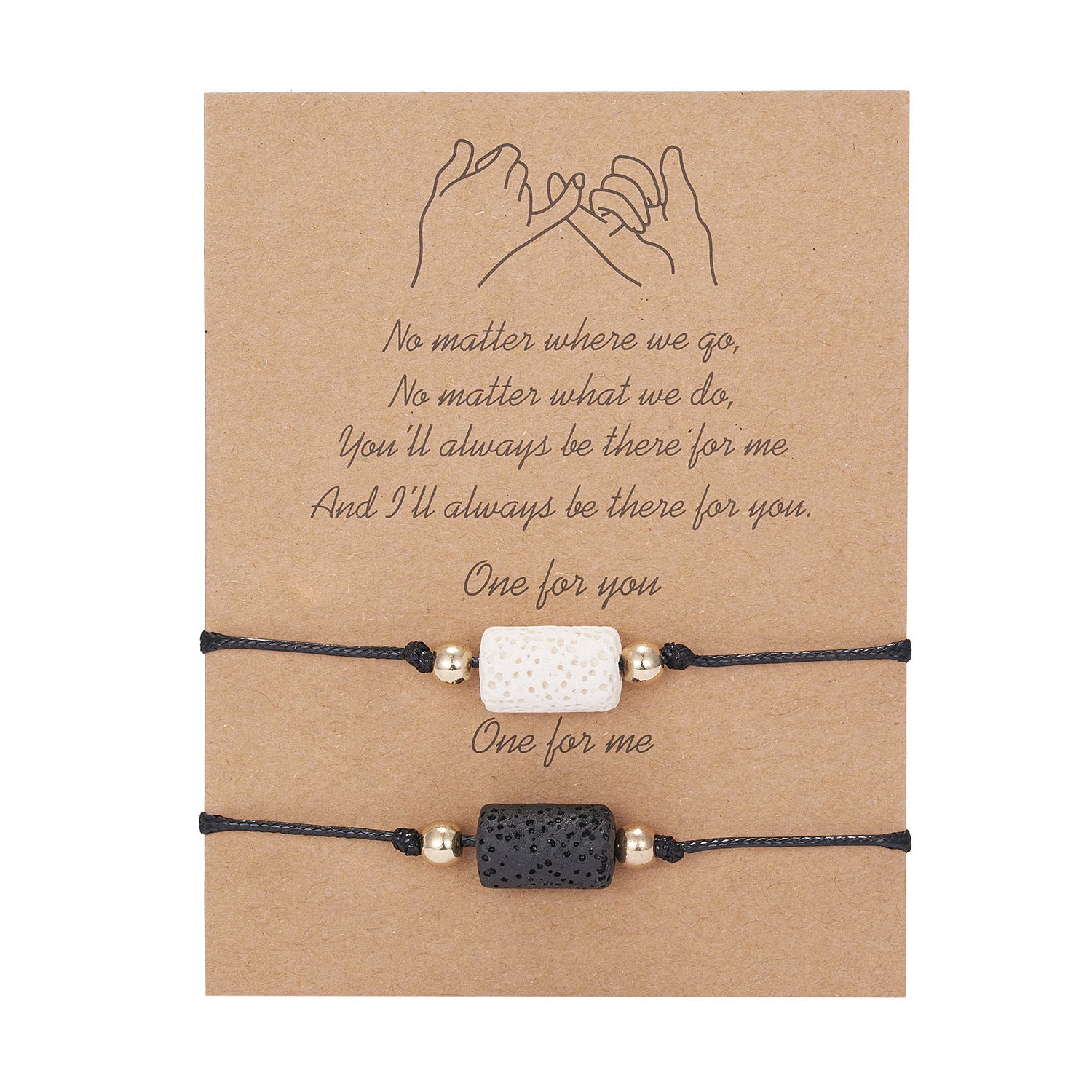 Wholesale Alloy Braided Adjustable Couple Bracelet