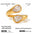 Wholesale 18k Gold Stainless Steel Zircon Opening Ring