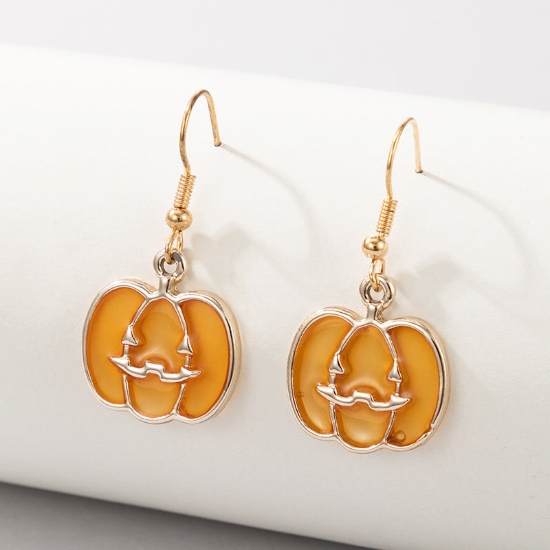 Wholesale  Funny Fun Pumpkin Ghost Acrylic Earrings