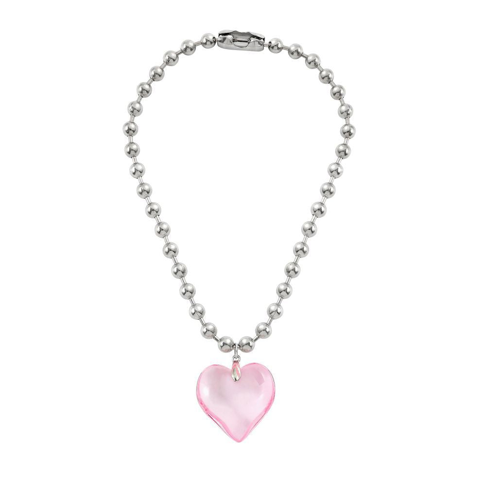 Wholesale double layer simple bow love necklace