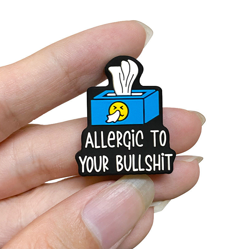 Wholesale 10pcs Tissue Paper Cartoon Loose Beads Creative Multifunctional Silicone Beads ACC-BDS-WDX208