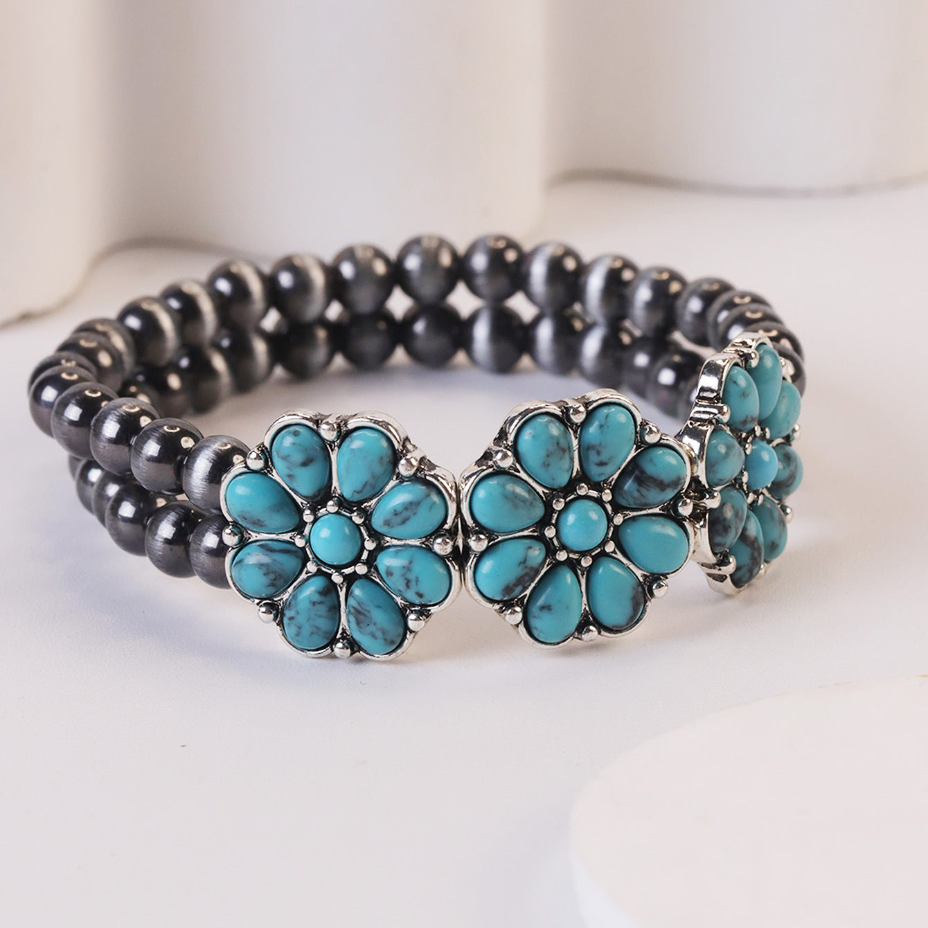 Wholesale Ethnic Style Retro Multi-Layered Beaded Bracelet Fashion Accessory Gift