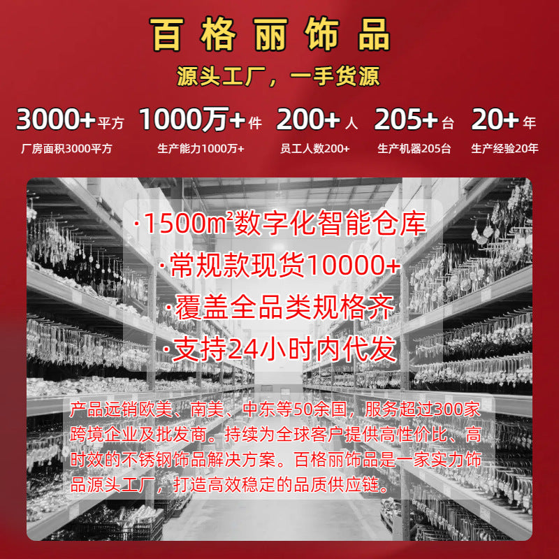 Wholesale Titanium steel earrings