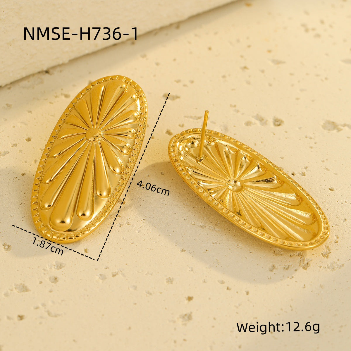 Wholesale Light Luxury Fashion Stainless Steel Earrings