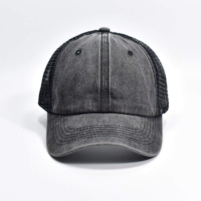 Wholesale Mesh Hat Cap Cotton Plain Baseball Cap ACC-HT-XinMao003