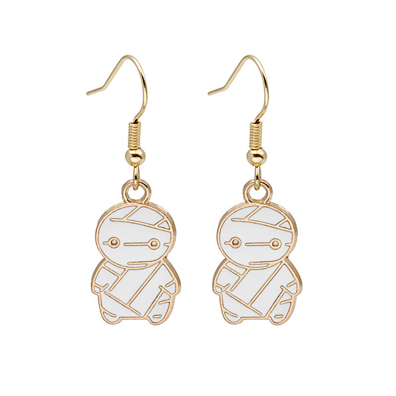 Wholesale  Pumpkin Head Earrings