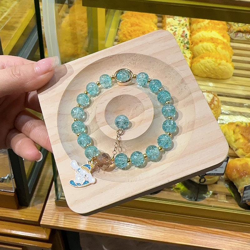 Wholesale Cartoon Cute Burst Flower Crystal Bracelet ACCVIP-BT-FanYou001