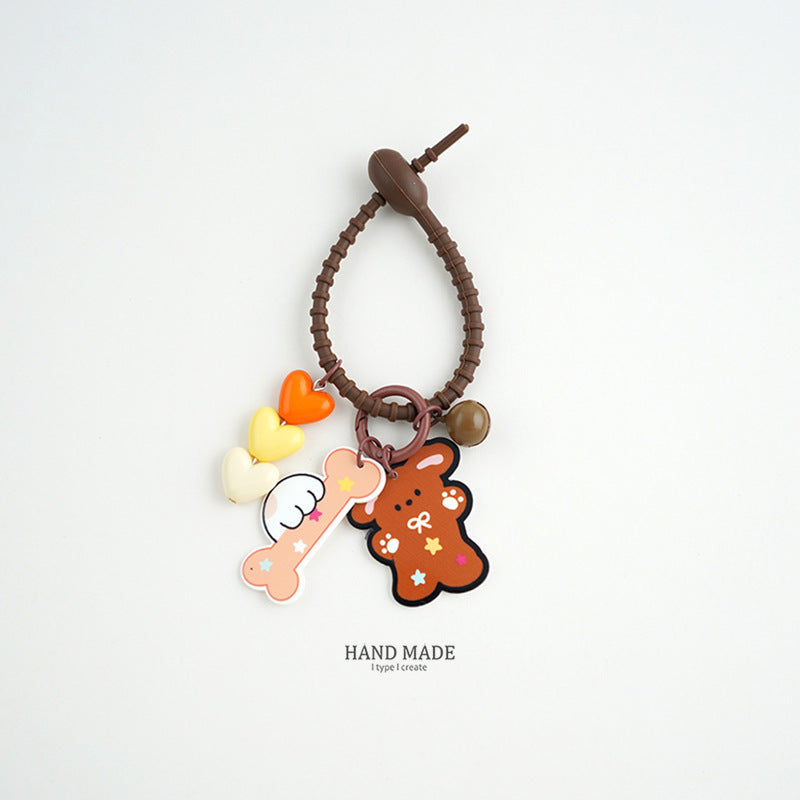 Wholesale cute cartoon acrylic keychains