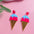 Wholesale  acrylic ice cream popsicle long earrings