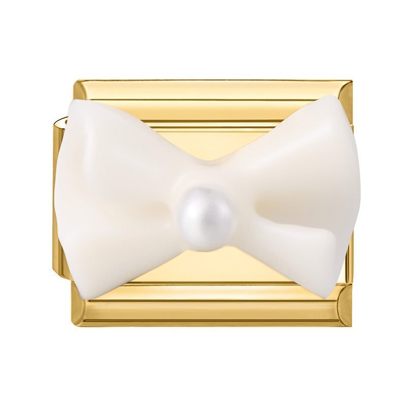 Wholesale Italian Charm Bracelet 9mm DIY Splicing Cute Creative Stainless Steel Composable Bracelet