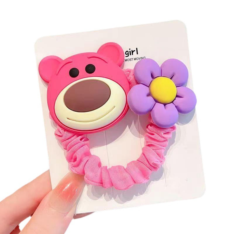 Wholesale Children's Hair Bands Cute Cartoon Character Hair Scrunchies ACCVIP-HS-Yint003