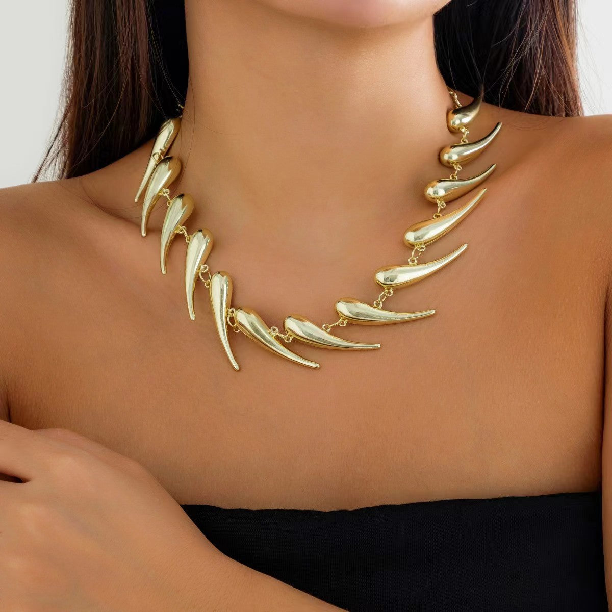 Wholesale Gothic Punk Chili Necklaces ACC-NE-XuanMo006