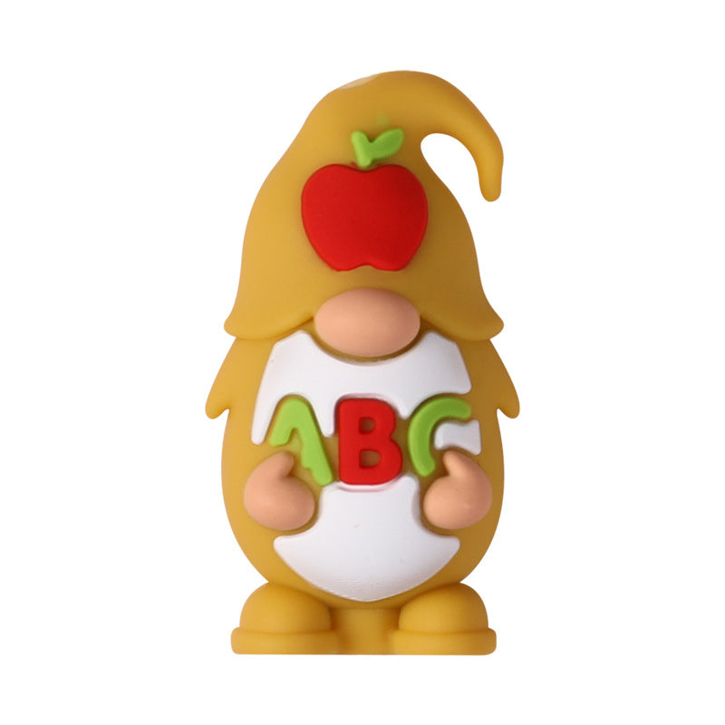 Wholesale 20pcs Cartoon Gnome Focal Beads DIY Bead Accessories