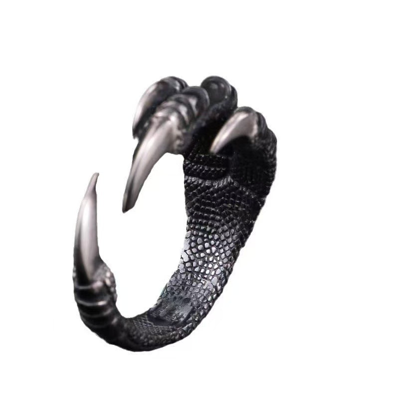 Wholesale Trendy Dragon Claw Ring for Men Adjustable Alloy Jewelry Accessory