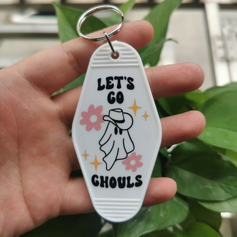 Wholesale Halloween Vintage Hotel Keychains ACC-KC-MeiXin005
