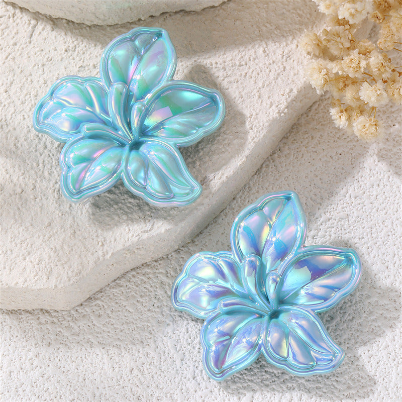Wholesale Color Flower Earrings