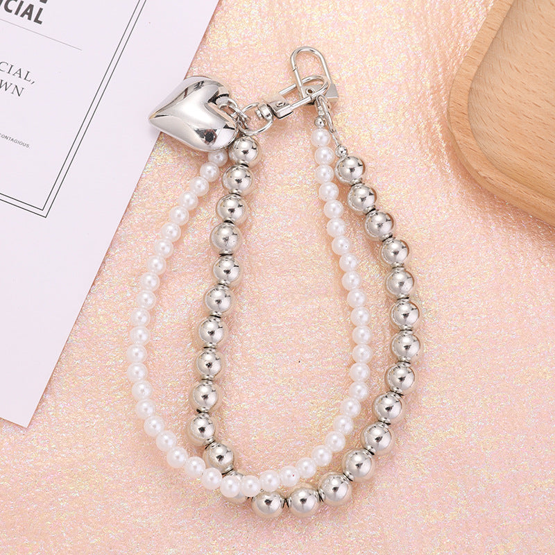 Wholesale Double beaded pearl chain
