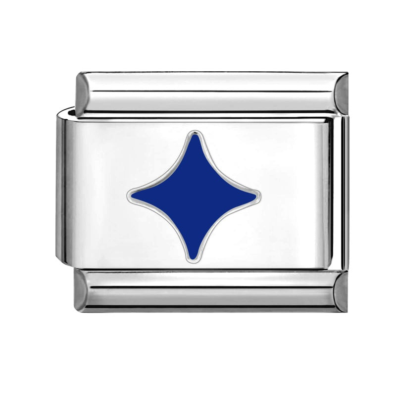 Wholesale Italian Charm Bracelet 9mm DIY Splicing Creative Pattern Stainless Steel Composable Bracelet