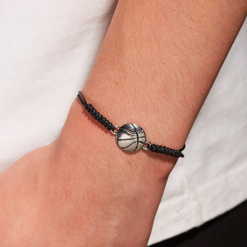 Wholesale Football Pendant Team Friendship Basketball Braided Bracelet ACC-BT-Yima016