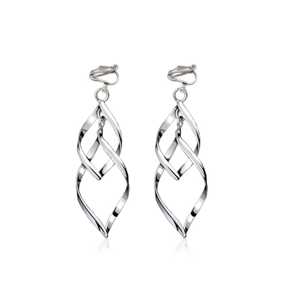 Wholesale tassel ear clip  earring