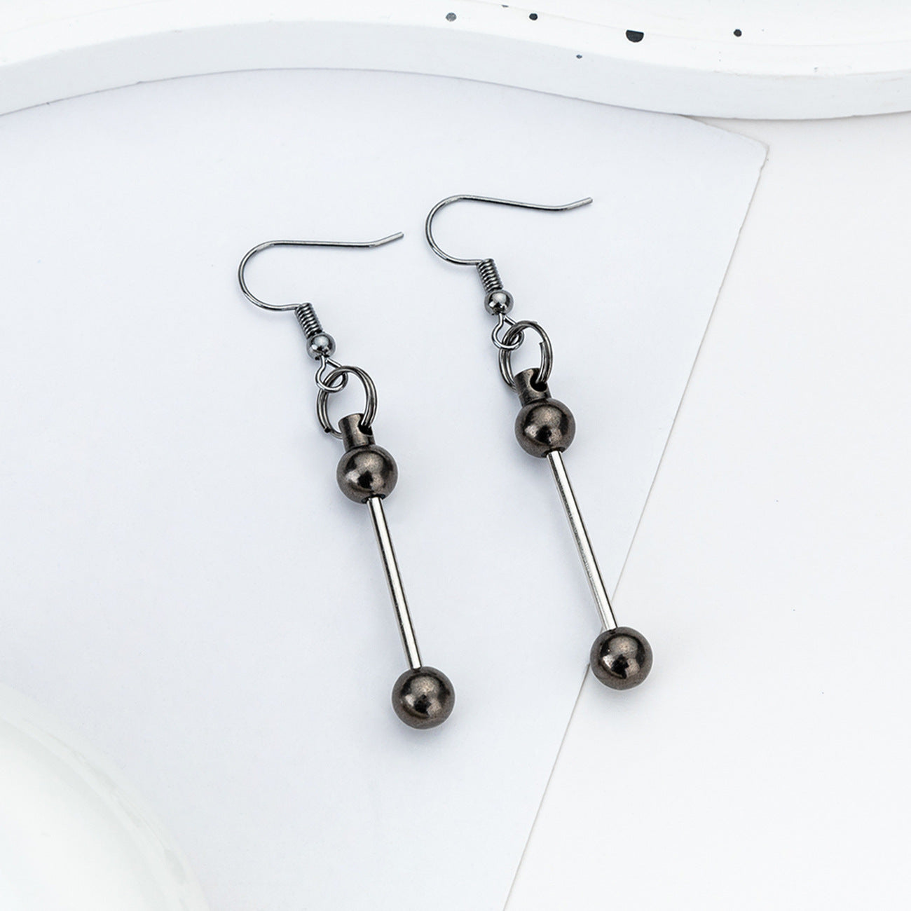 Wholesale Four color diy beaded earrings